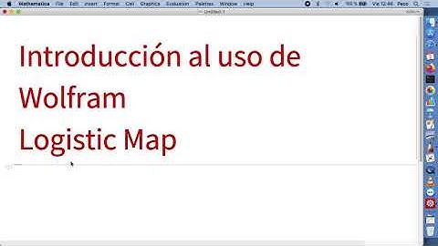 Introducción al lenguaje de Wolfram Mathematica