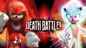 Knuckles V2(All Form) VS Sonic Chaos V3(All Form) in Jump Force Mugen