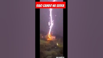 #raios #caiu na #serra RAIOS CAINDO #shortsviralll