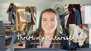Let's Go Thrifting | Thrift My Pinterest | Winter 2024