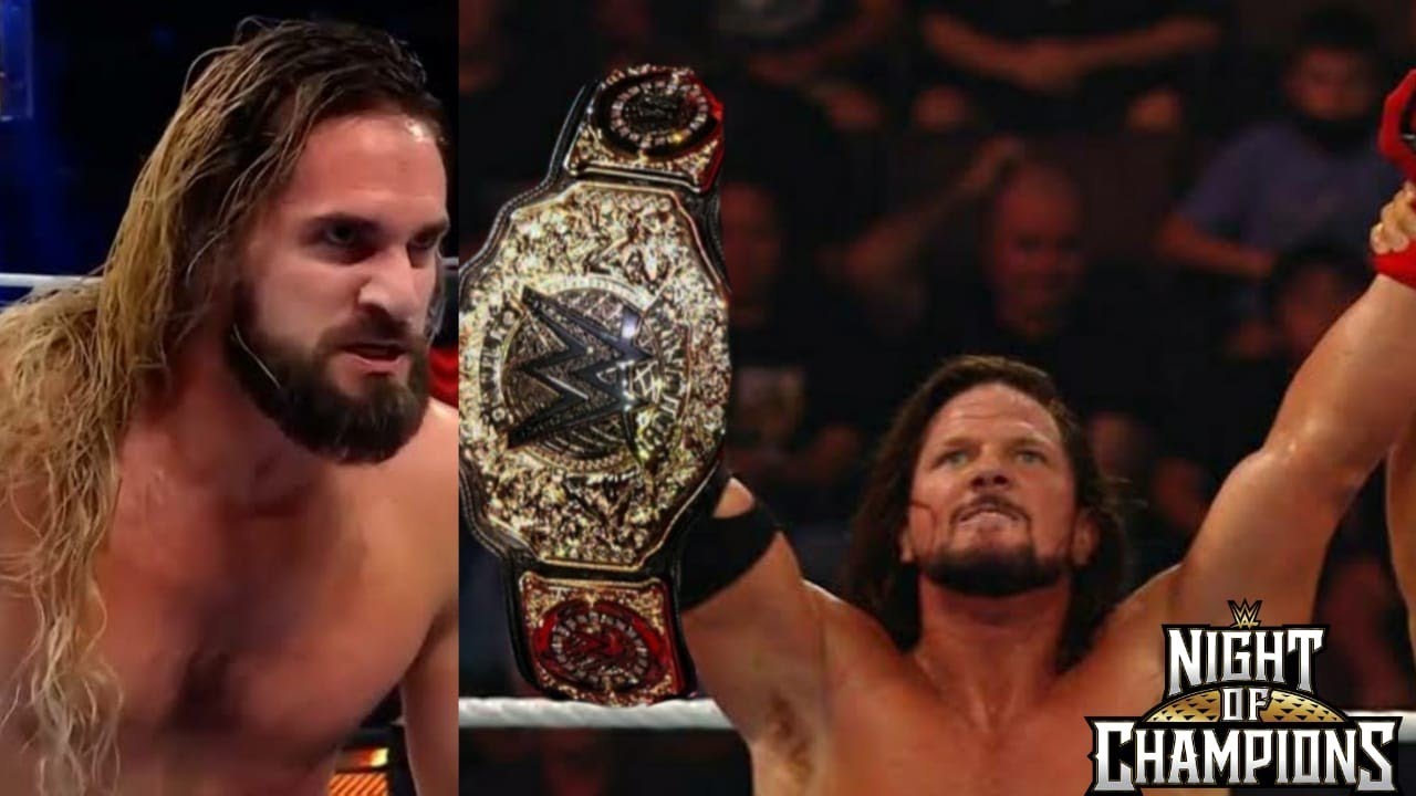 AJ Styles Wins New World Heavyweight Championship At Night of Champions ...