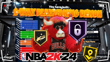 THE BEST 2WAY PLAYMAKER IN 2K24