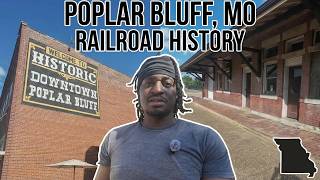 Poplar Bluff, Missouri I One of the FRISCO Line's Major Rail Stop I Downtown Walk & History I 4K