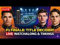LIVE: F1 2025 Title Decider! Abu Dhabi GP Watchalong (Norris vs Verstappen vs Piastri)