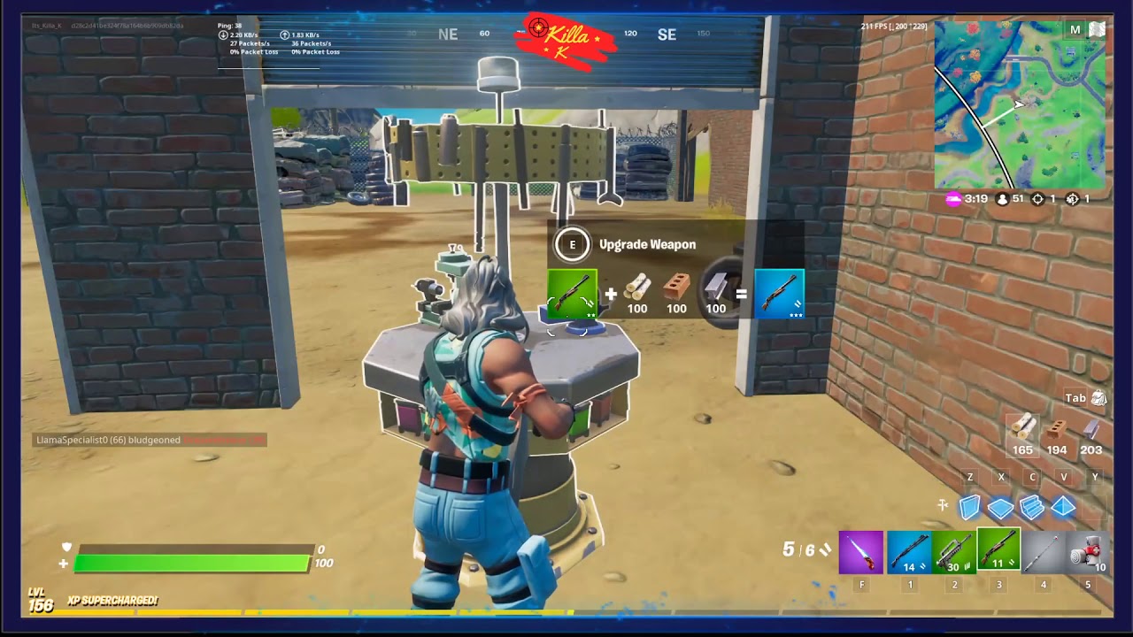 Fortnite - Upgrade weapons to Rare rarity - XP Extravaganza Week 2 Challenge