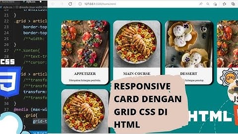 Cara menggunakan css grid responsive