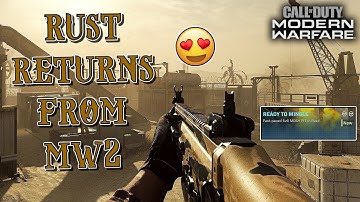 RUST RETURNS FROM MW2 😍 (MODERN WARFARE RUST 24/7)