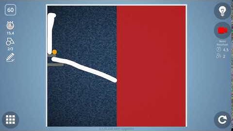 Check out how I solved level 60 in Brain It On! #BrainItOn