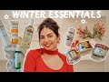 Winter Skincare Essentials #winterskincareessentials  #winteressentials