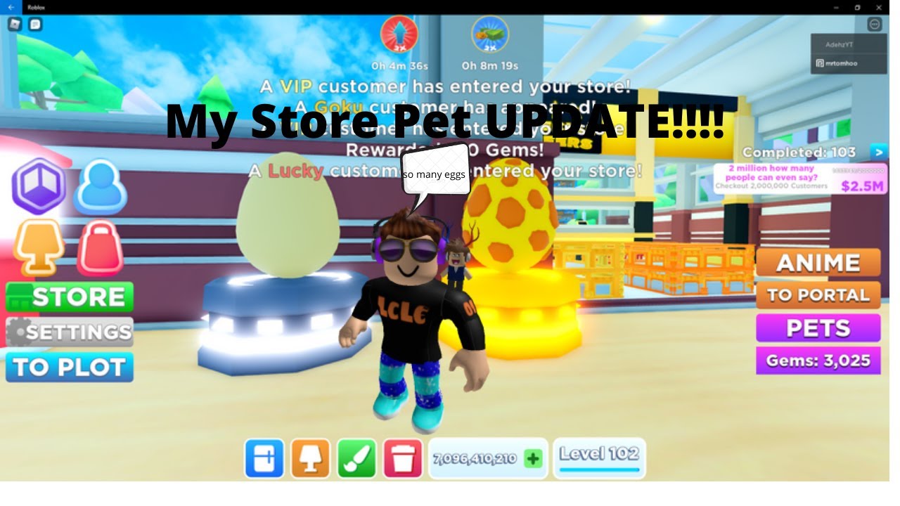 My Store Update PETS!!!!!
