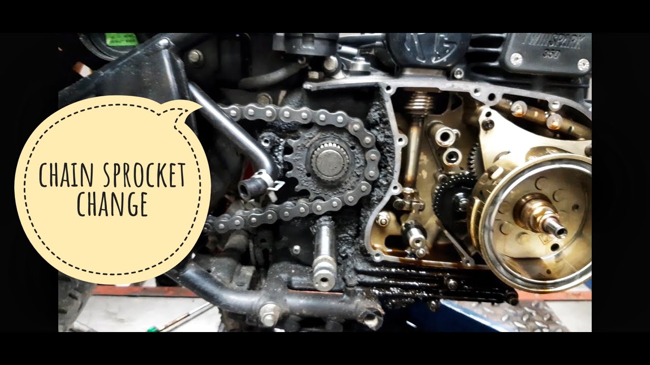 Royal enfield classic 350 chain sprocket change in 10,000 km and reason
