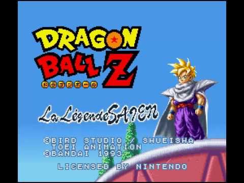 Dragon Ball Z: La Legende Saien (Super Butouden 2) Intro - SNes (HD)