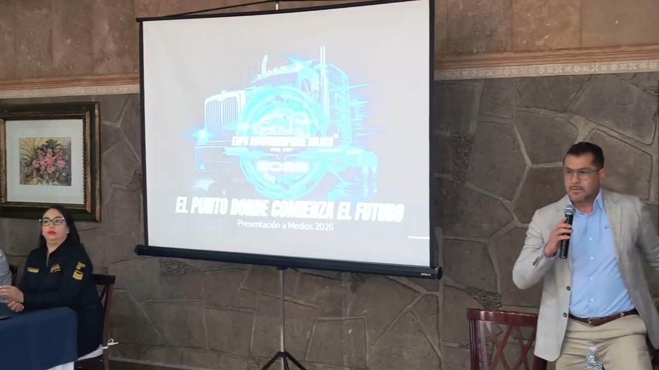 Carlos Rivas anunció la segunda edición de la Expo Autotransporte HUB 360 Toluca 2026.