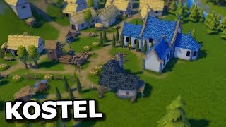 Nová část vesnice a OBROVSKÝ KOSTEL! - Foundation #6