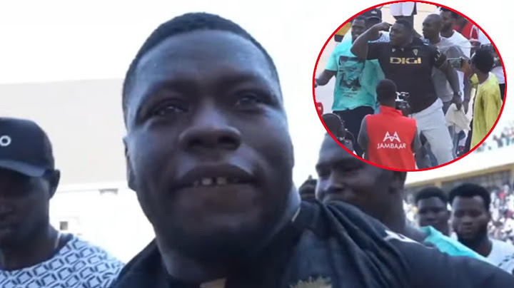 Arrivée surprise de Franc Ndiago à l’Arène nationale pour soutenir son frère Gora Sock