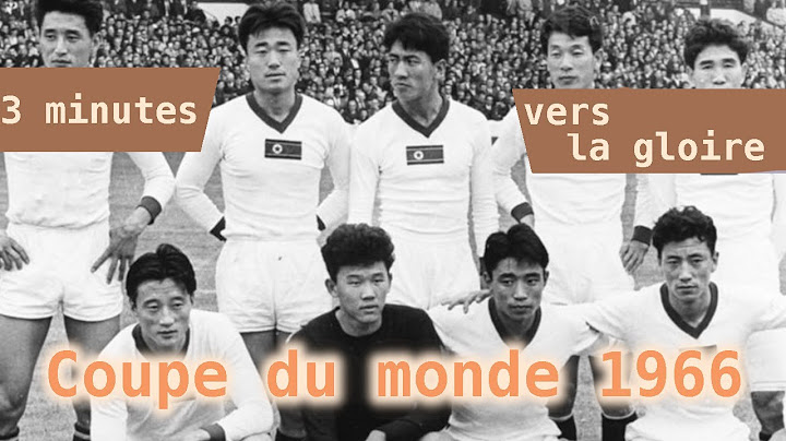Le jour où la Corée du Nord est devenue une grande équipe de football