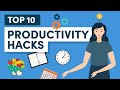 Productivity hacks 10 tips to stop wasting time