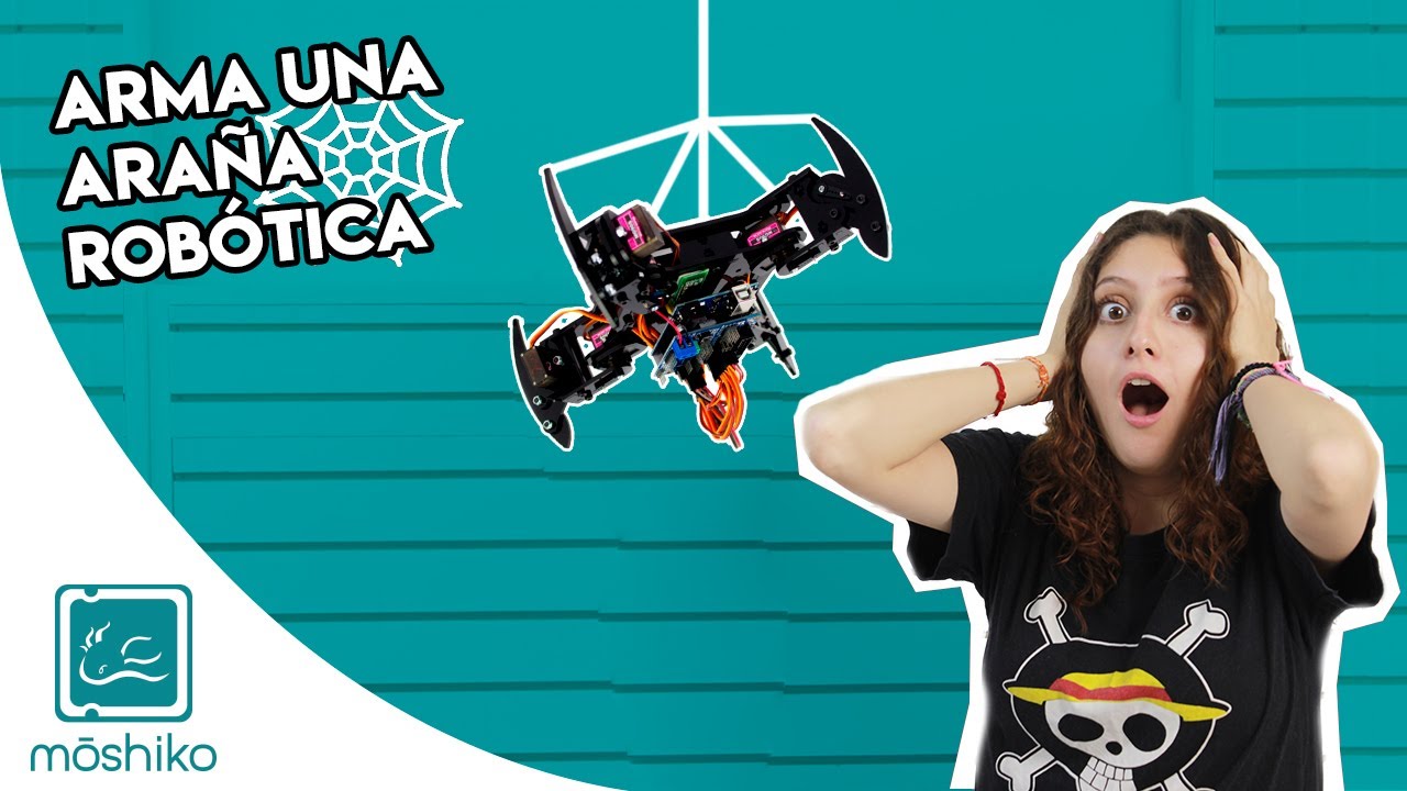 [Tutorial Robótica] Araña Robótica con Arduino ~ MOSHIKO - YouTube