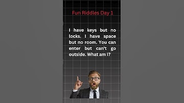 🔐 "I have keys but no locks... Can you solve this viral riddle?