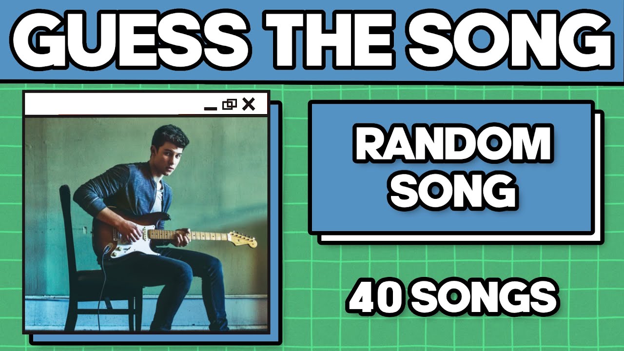 GUESS THE 40 RANDOM SONGS 🎵 🤩 | Music Quiz