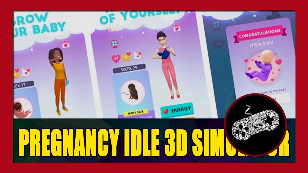 Pregnancy Idle 3D Simulator Gameplay Walkthrough First 9 Minutes In