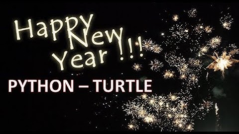 ❤️💯🔥HAPPY NEW YEAR 2023🔥💯❤️😍...🐍 python turtle programming..#pythonprogramming #happynewyear