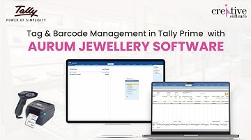 🏷️ Tag & Barcode Management in Tally Prime? YES, it’s possible with Aurum!💎