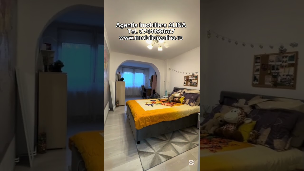 Ap. 3 camere in Deva, zona Marasti, 84 mp, decomandat, parter inalt.