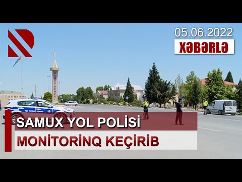 Samux yol polisi monitorinq keçirib