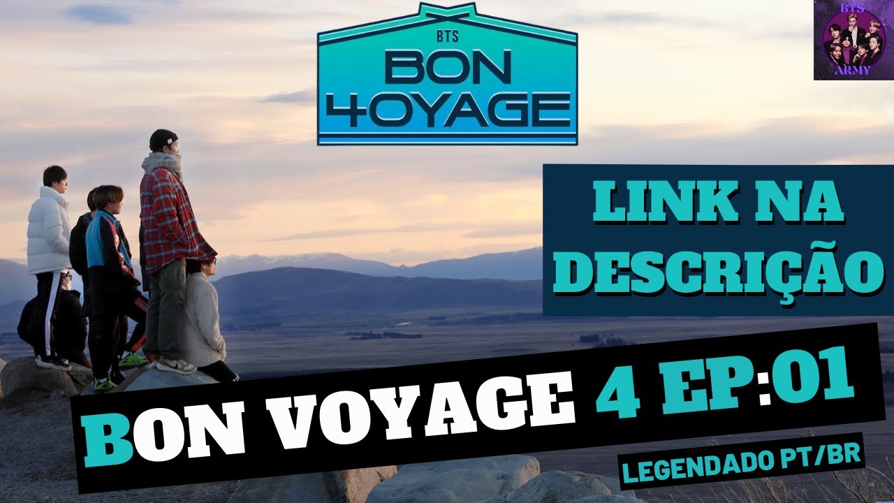 BON VOYAGE TEMPORADA 4 EP:01 legendado em pt/br #BTS #BonVoyage