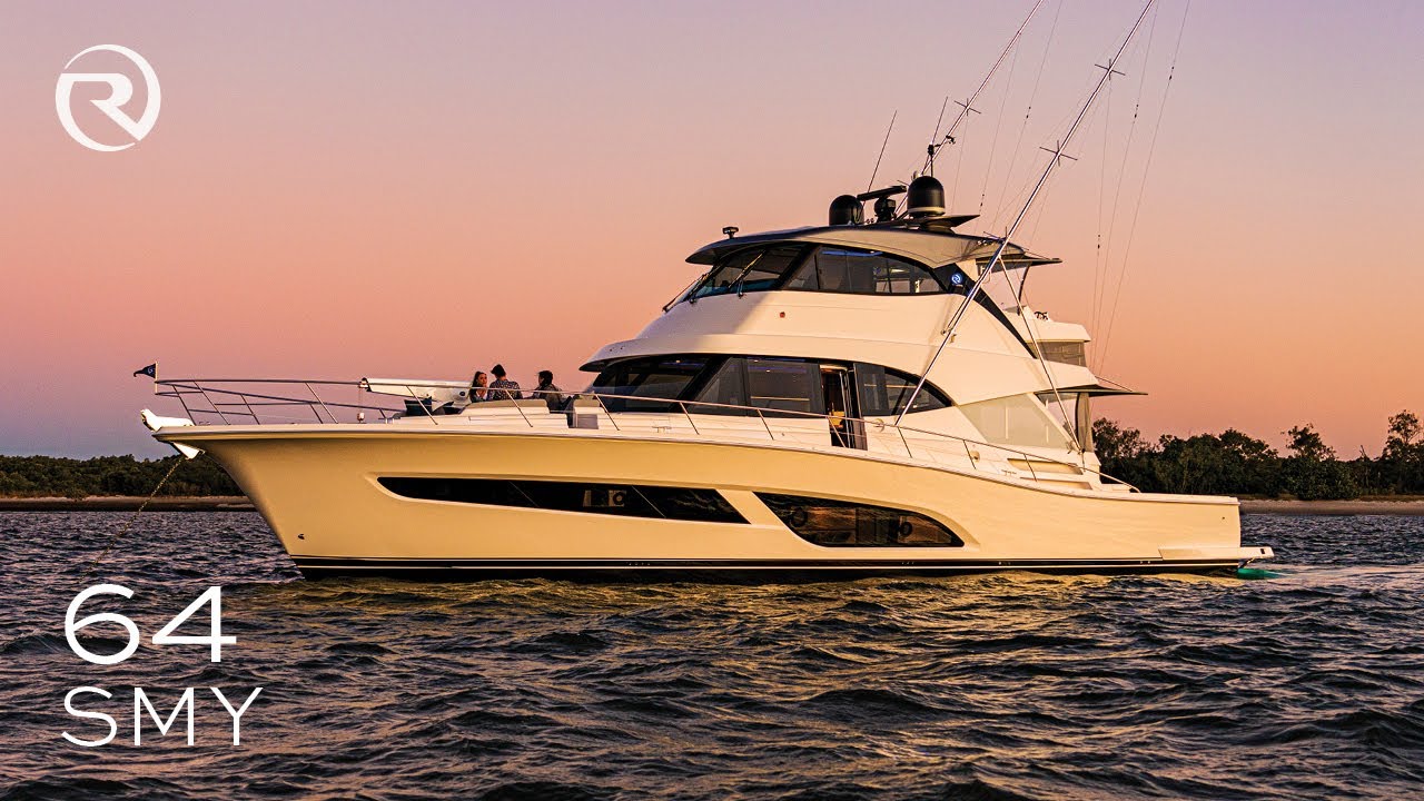 Riviera 64 Sports Motor Yacht - YouTube