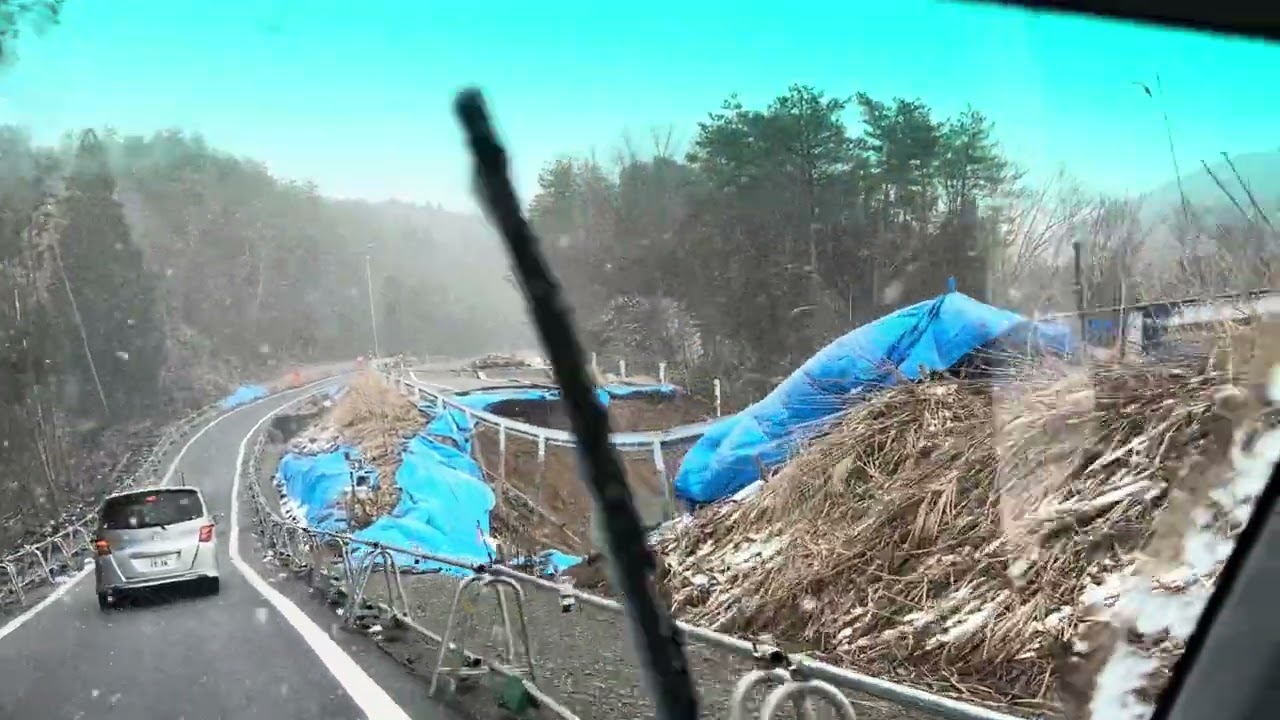 のと里山海道 横田IC〜越の原IC　2024年3月2日(土)