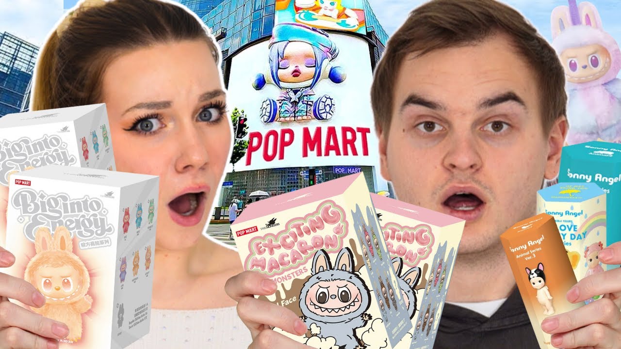 OTEVŘELI JSME 100 MYSTERY BOXŮ V KOREJI!😱