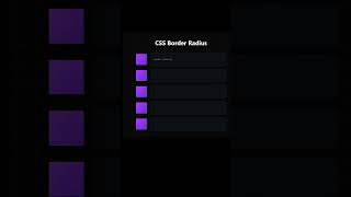 css border radius 😽 #css3 #html5 #webdev #frontendsoftware #webdevelopment #codinggirl