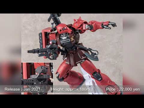 機動戦士ガンダム:The Origin - MS-05S Char Aznable's Zaku I - Gundam Fix Figuration Metal Composite(Bandai Spirits) video