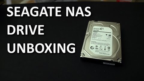 Seagate NAS Hard Drive Unboxing & Overview