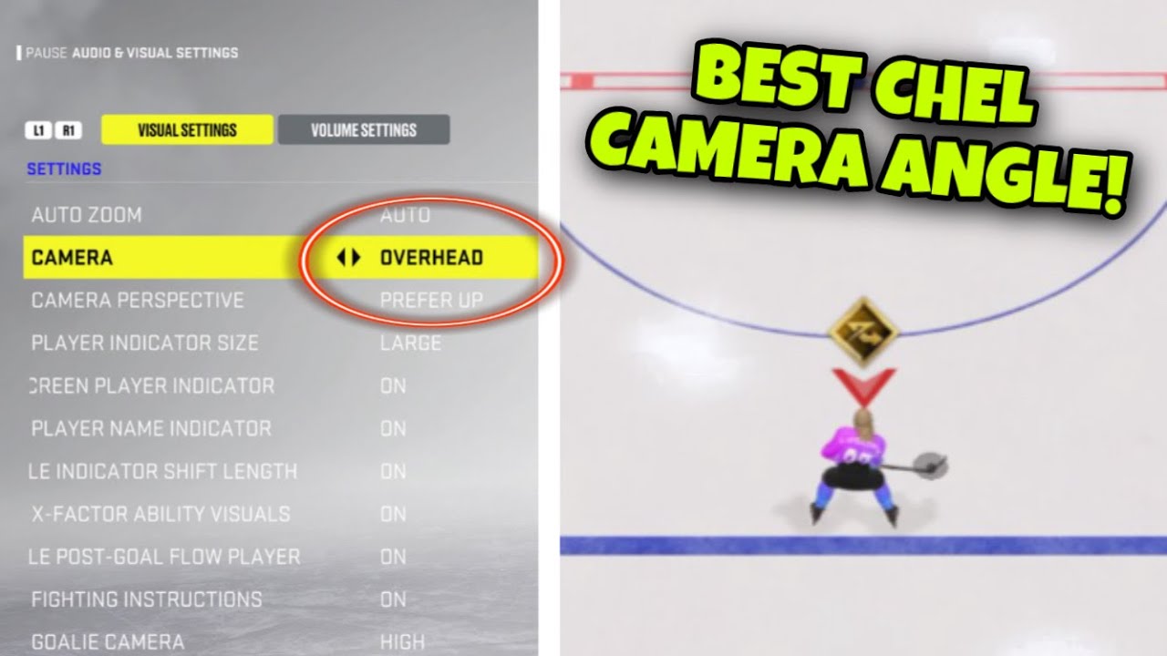 THE BEST EASHL CAMERA ANGLE! (NHL 22) YouTube