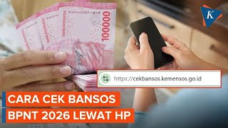 Cara Cek Bansos BPNT Rp600.000 Cair April 2026 Lewat HP, Ini Langkahnya