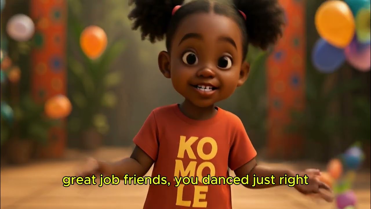 BibiBoom | Bend Down Low | Ko Mo Le | Kids Dance Song