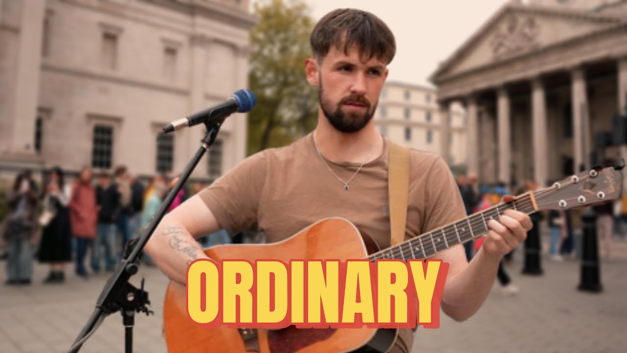 PURE TALENT: Singing The Viral Hit 'Ordinary' on a Busy London Street | Alex Warren - Ordinary