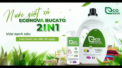 TVC Nước Giặt Xả Econova Bucato 2in1