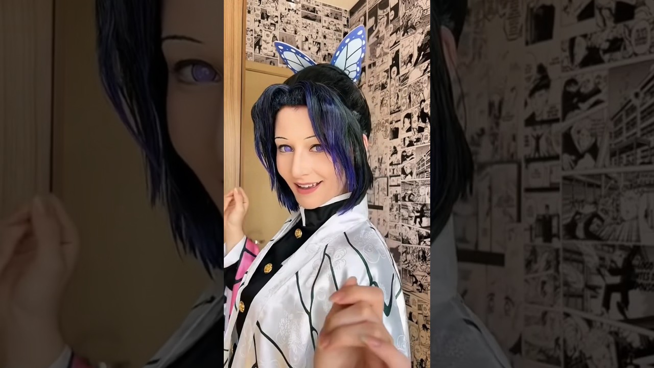 Shinobu Kocho Cosplay Transition 🦋