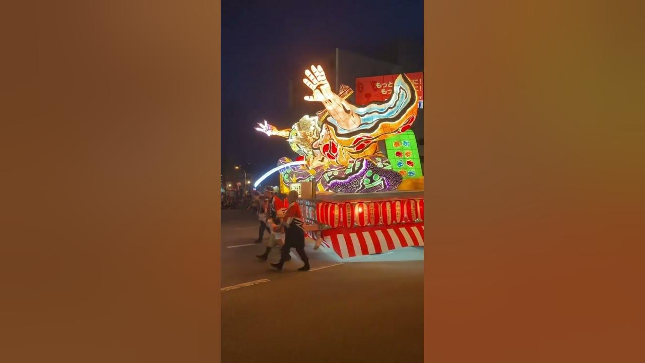 The famous Nebuta Festival of Aomori Japan #japan #travel #aomori #nebuta