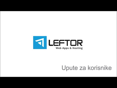 LEFTOR - Kako podesiti moj email za Microsoft Outlook (2013-2016) sa SSL - om