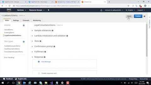 Create ChatBot Apps with AgilePoint and Amazon Lex