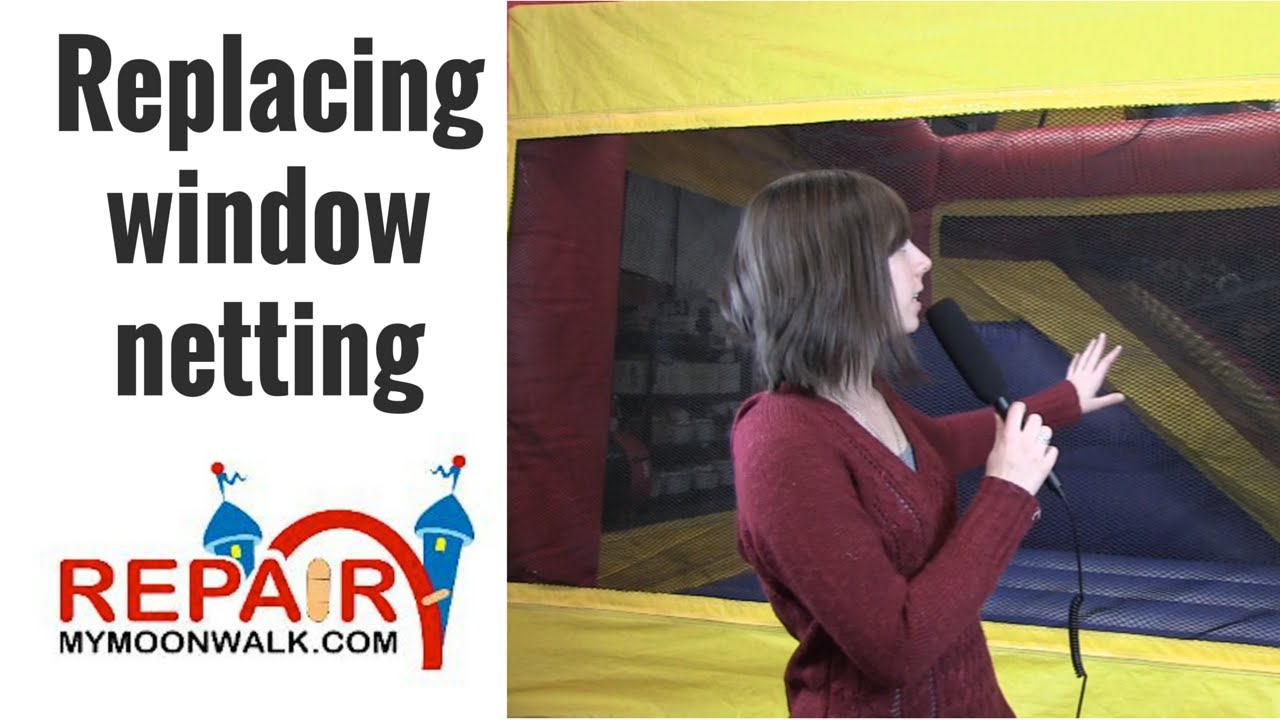Replacing window netting