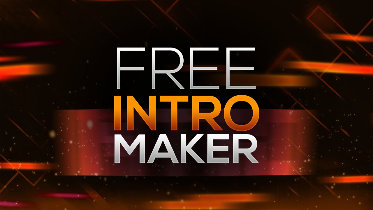 How to Make an Intro for YouTube Videos FOR FREE! No