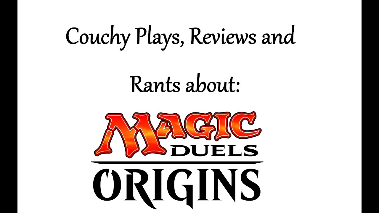 (1080p60) Couchfighter reviews & letsplays Magic Duels: Origins