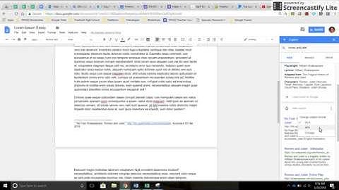 Explore Tool in Google Docs for Research and Citation