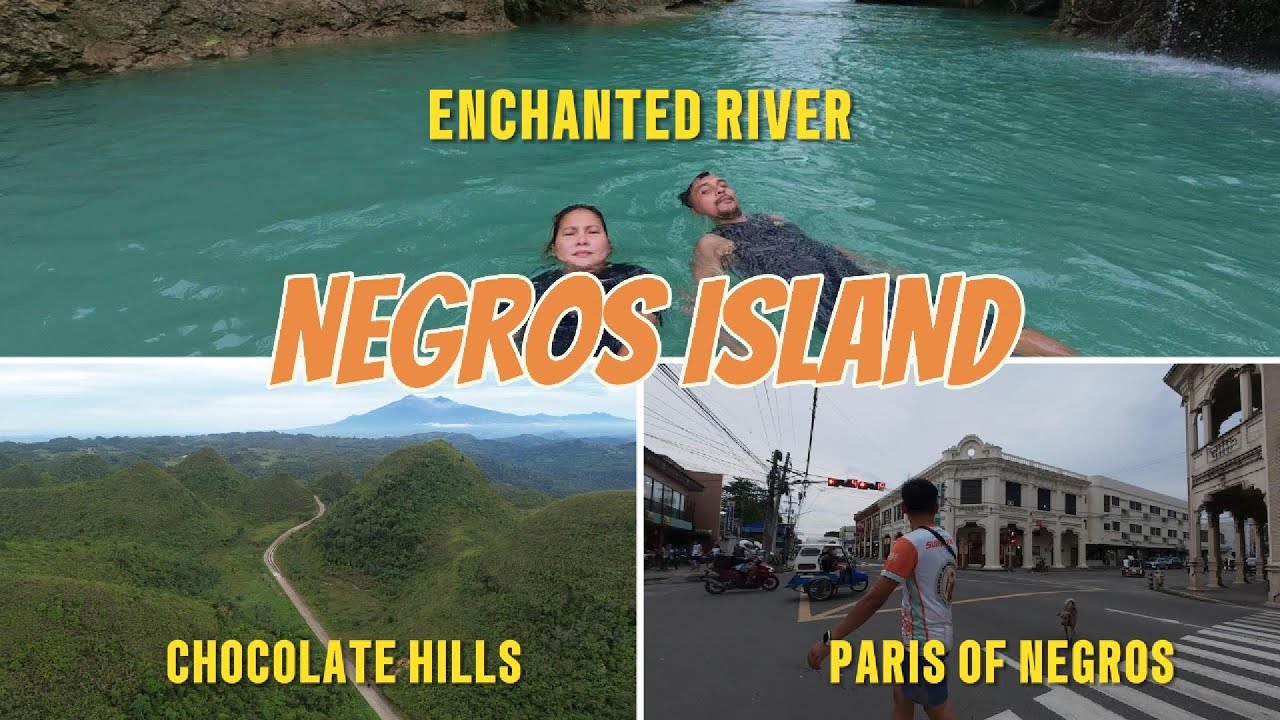 Guihulngan City's Enchanted River and Chocolate Hills | Silay City at Night | Negros Island